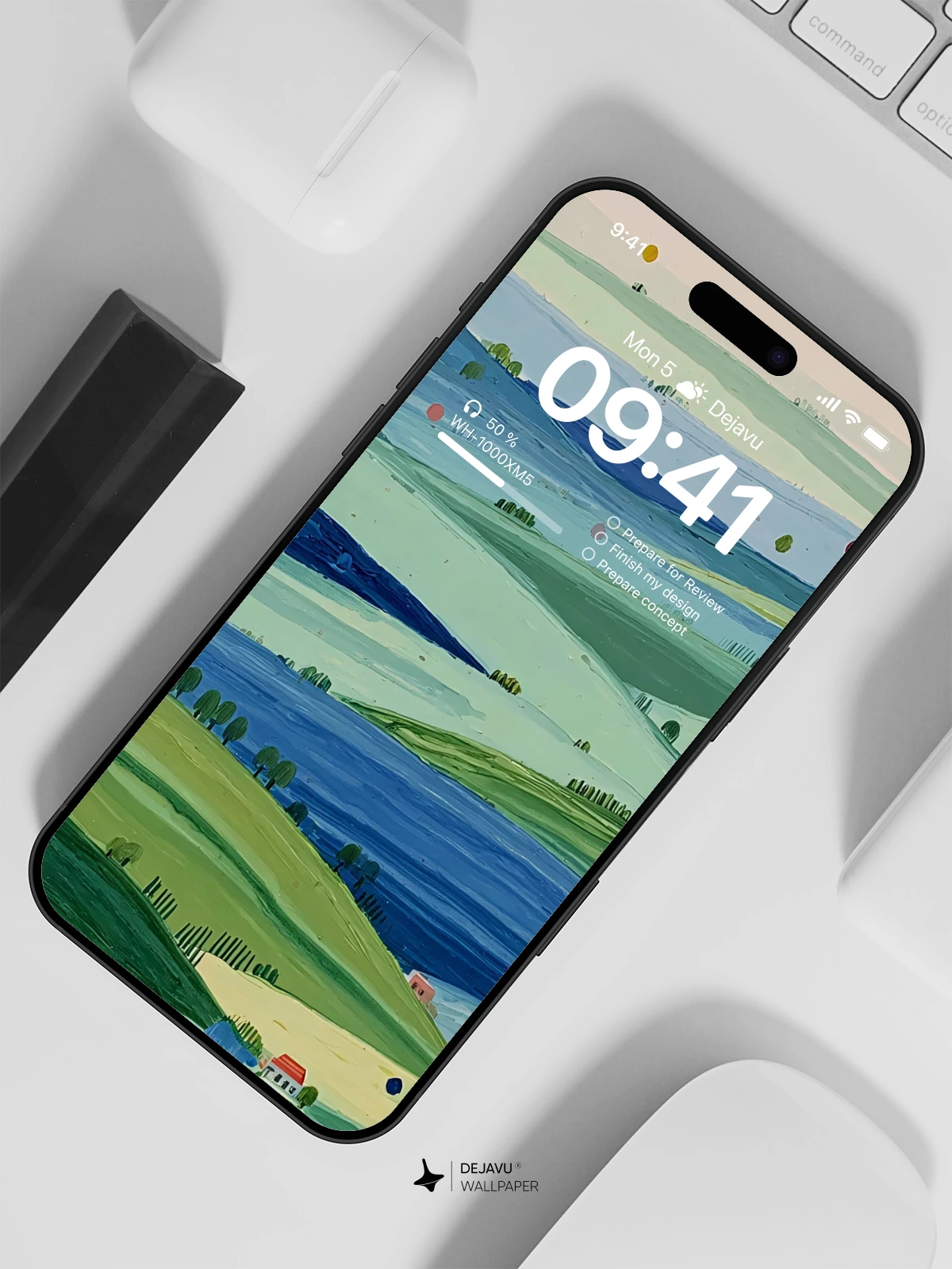 Rolling Hills Landscape Wallpaper 4K for iPhone Lock Screen