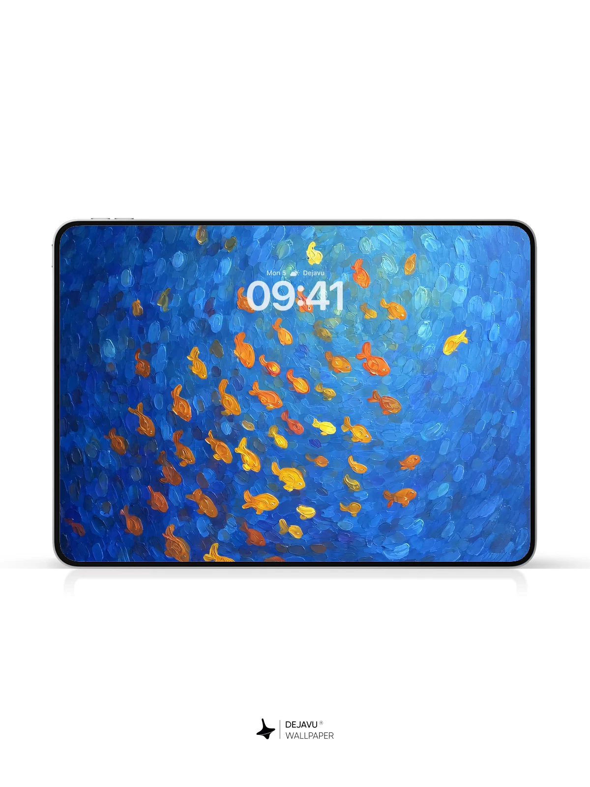 Blue Ocean Fish Wallpaper 4K for Mobile Background