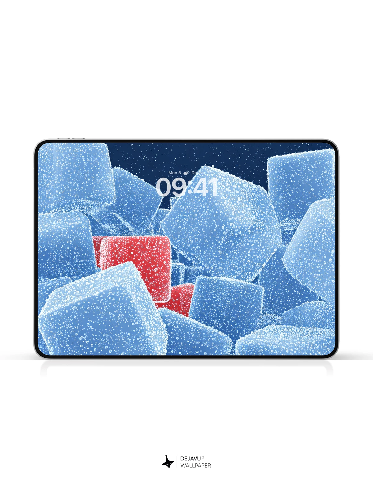 Ice Cubes Wallpaper 4K for iPhone Lock Screen