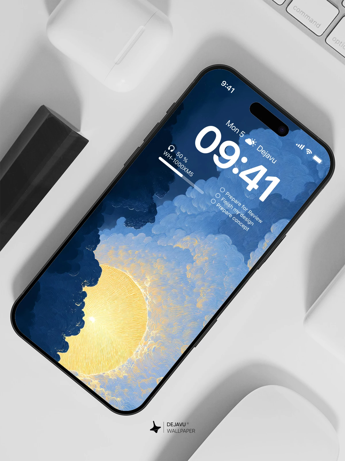 Sunset Clouds Wallpaper 4K for iPhone Lock Screen