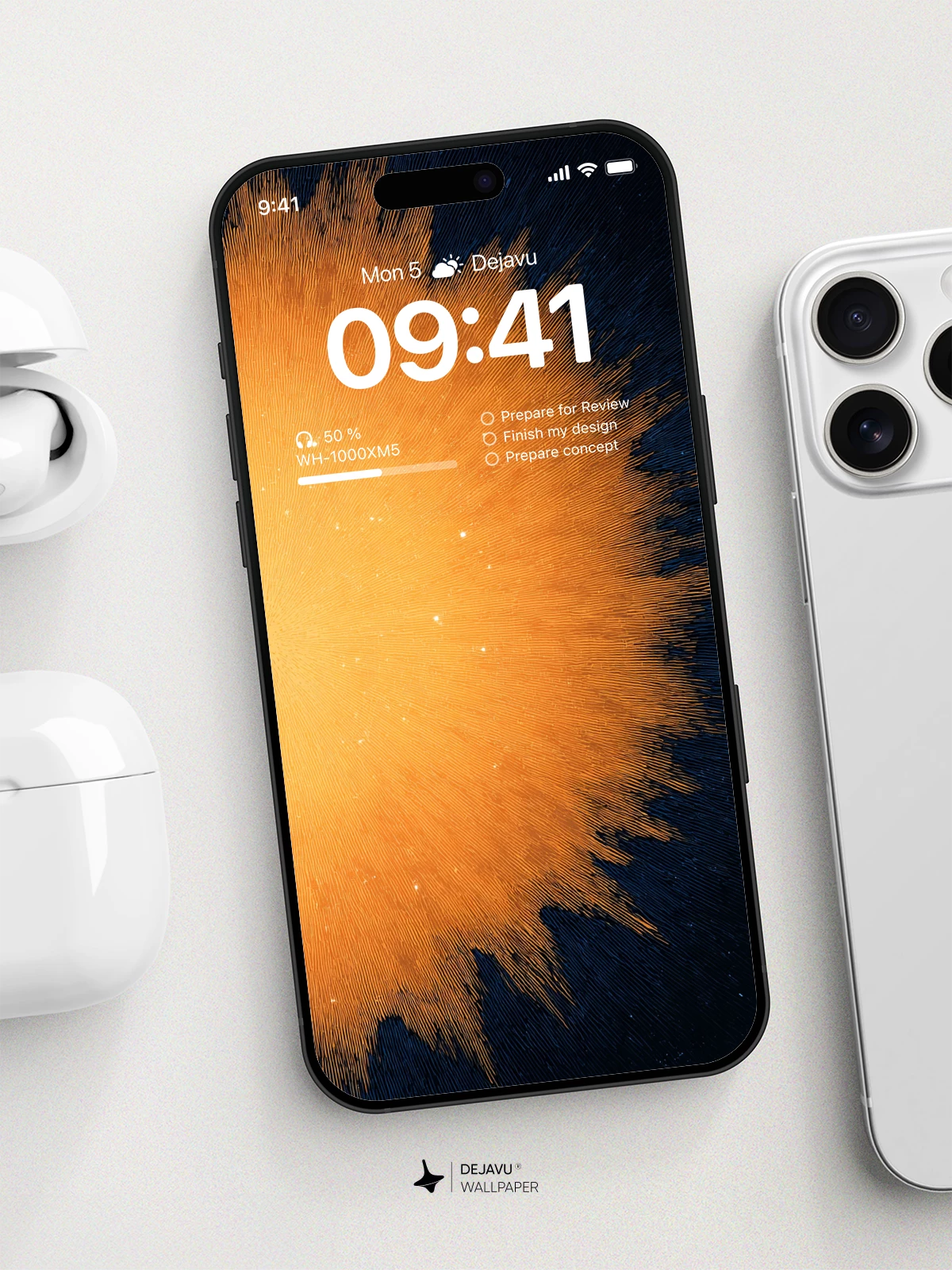 Sunburst Wallpaper 4K for iPhone Lock Screen