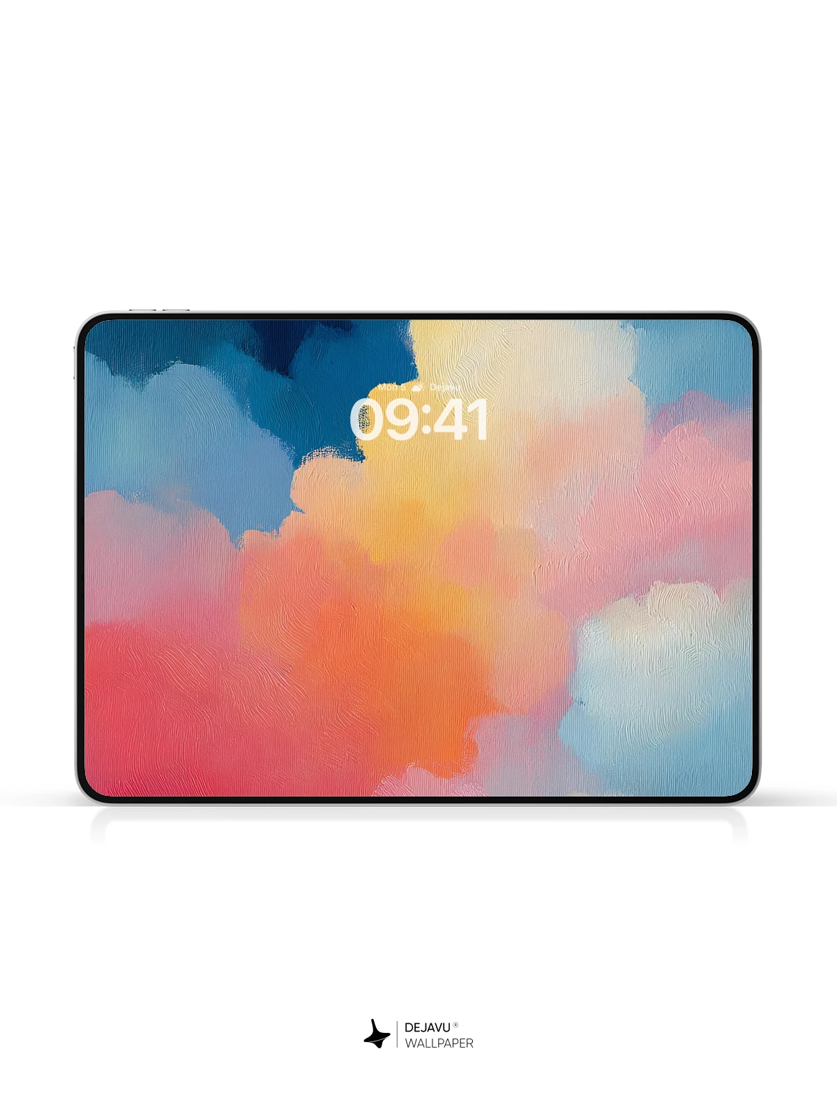 Abstract Gradient Clouds Wallpaper 4K for Mobile Background