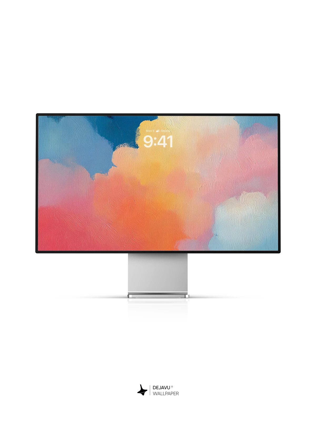 Abstract Gradient Clouds Wallpaper 4K for Mobile Background