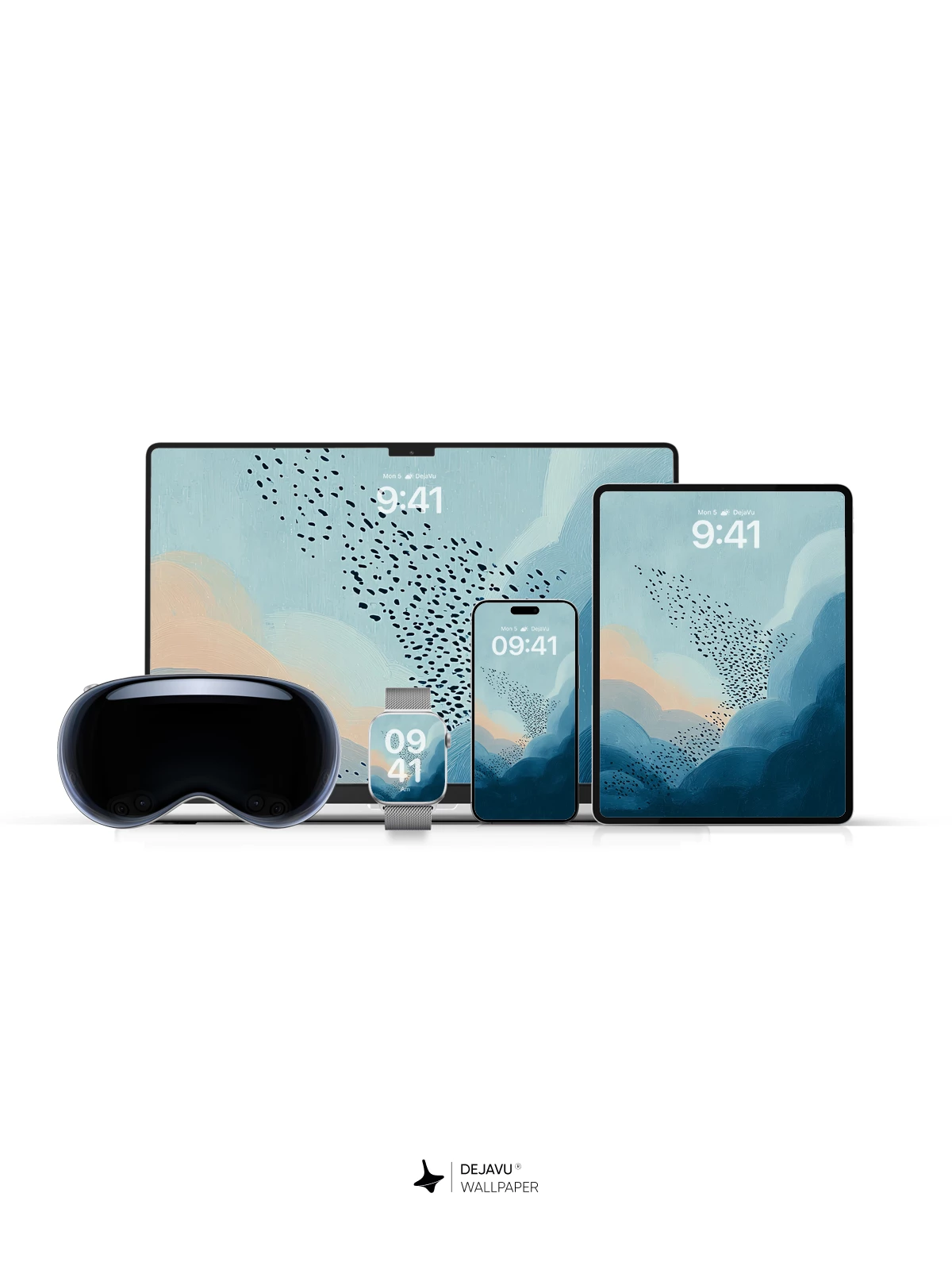 Birds Flock Wallpaper 4K for iPhone Lock Screen