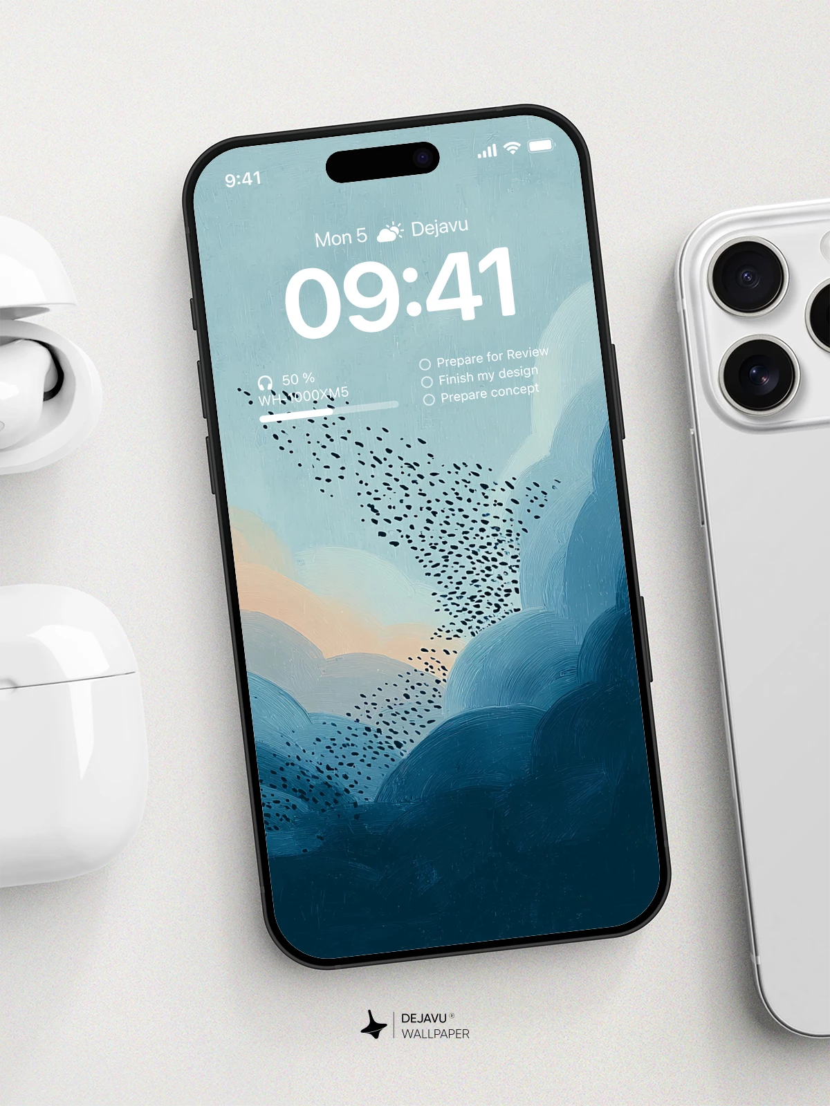 Birds Flock Wallpaper 4K for iPhone Lock Screen