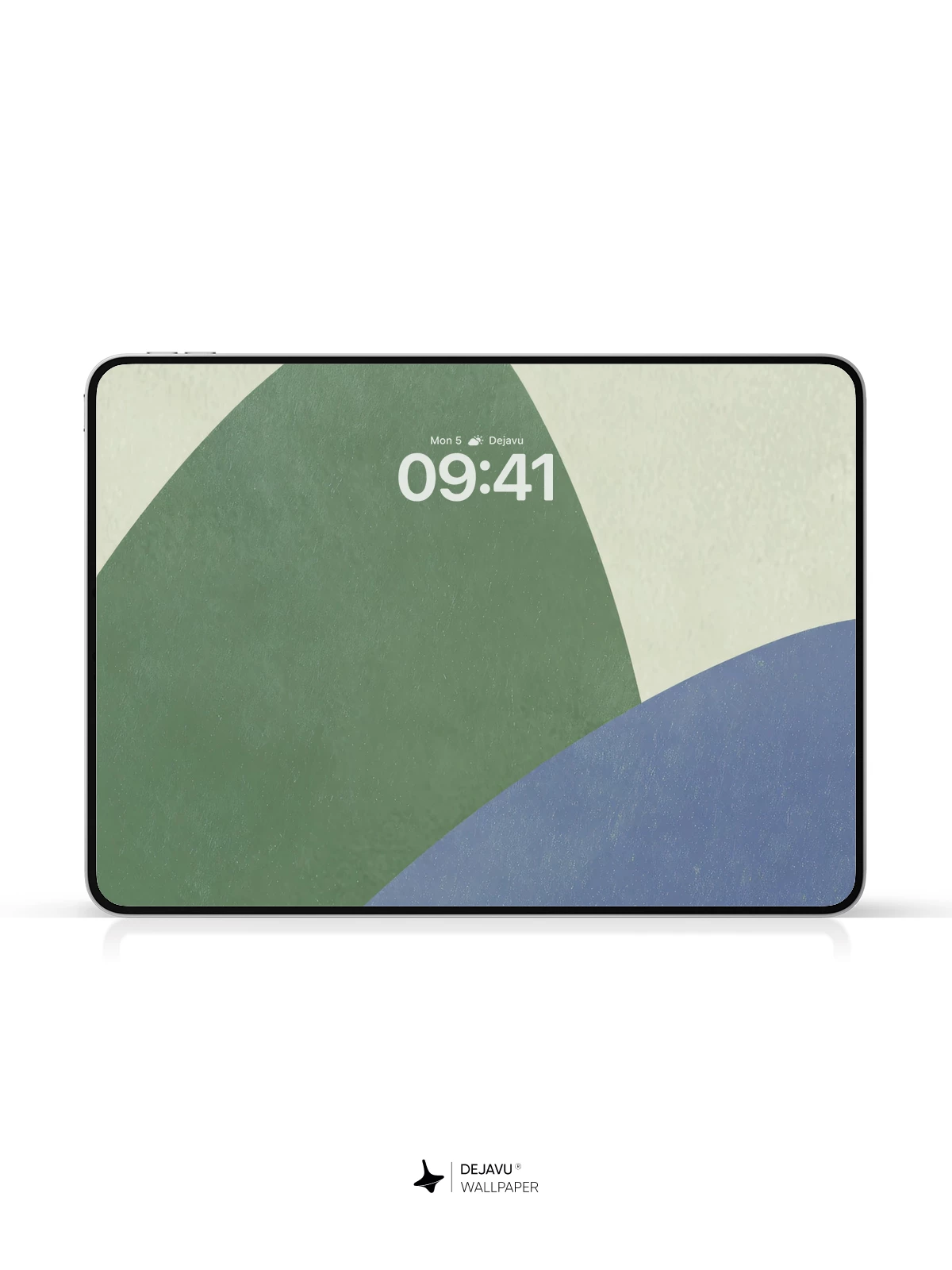 Abstract Green and Blue Wallpaper 4K for iPhone Lock Screen