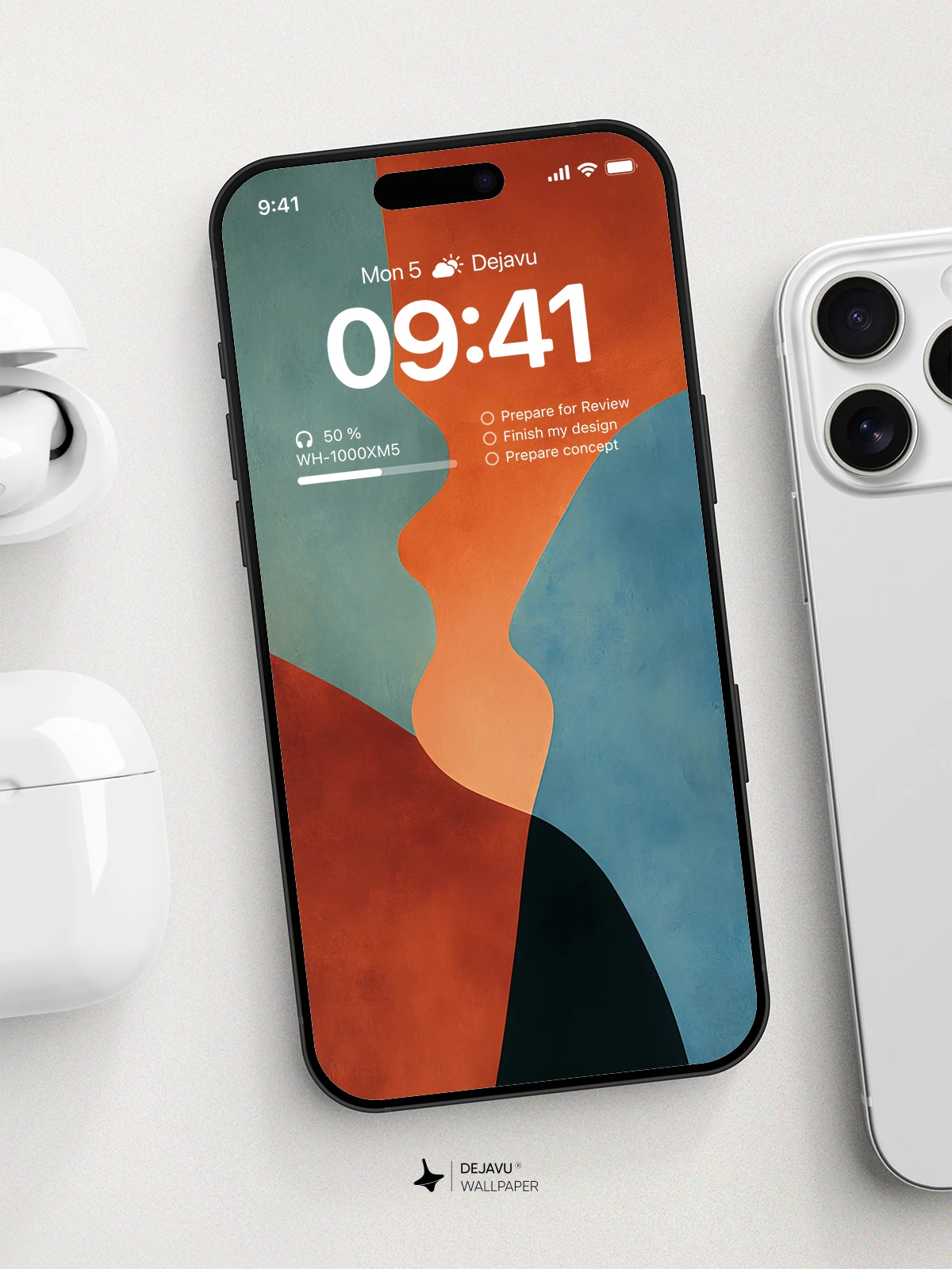 Abstract Colorful Wallpaper 4K for iPhone Lock Screen