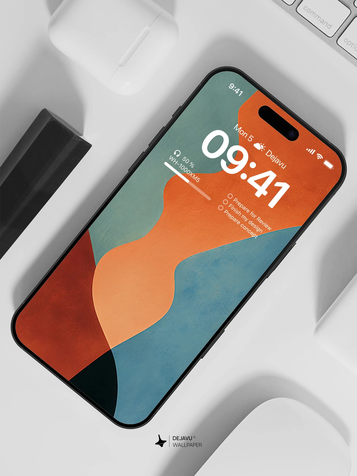 Abstract Colorful Wallpaper 4K for iPhone Lock Screen