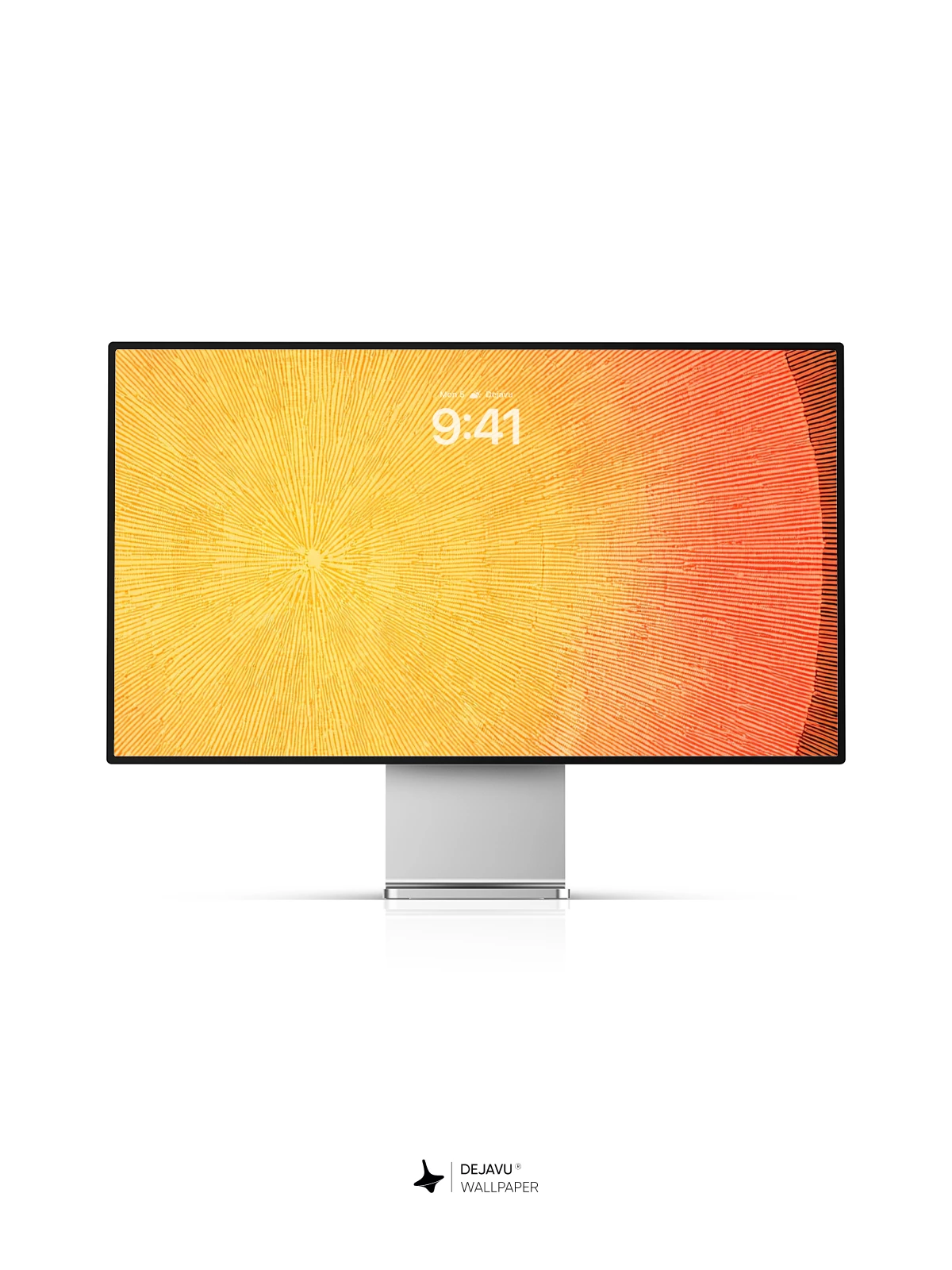 Vibrant Gradient Sunburst Wallpaper 4K for Mobile Background