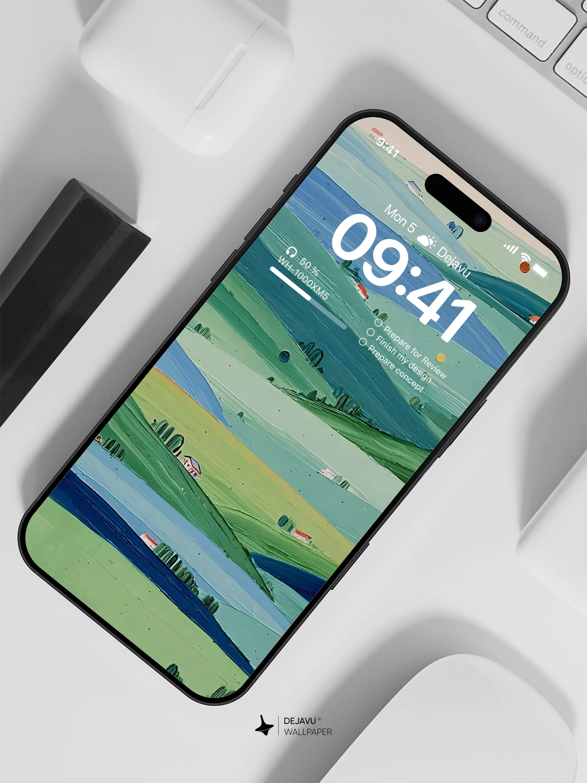 Rolling Hills Landscape Wallpaper 4K for iPhone Lock Screen