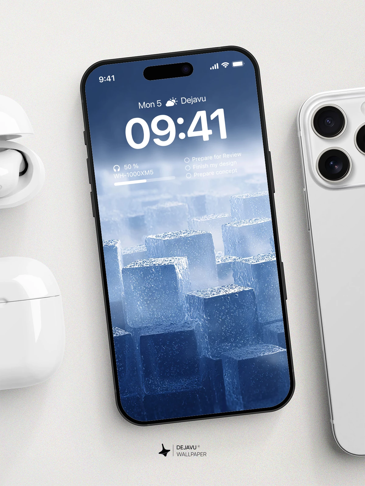 Ice Cube Wallpaper 4K for iPhone Lock Screen