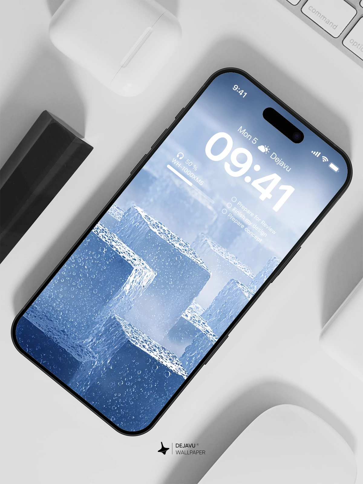 Ice Cube Wallpaper 4K for iPhone Lock Screen
