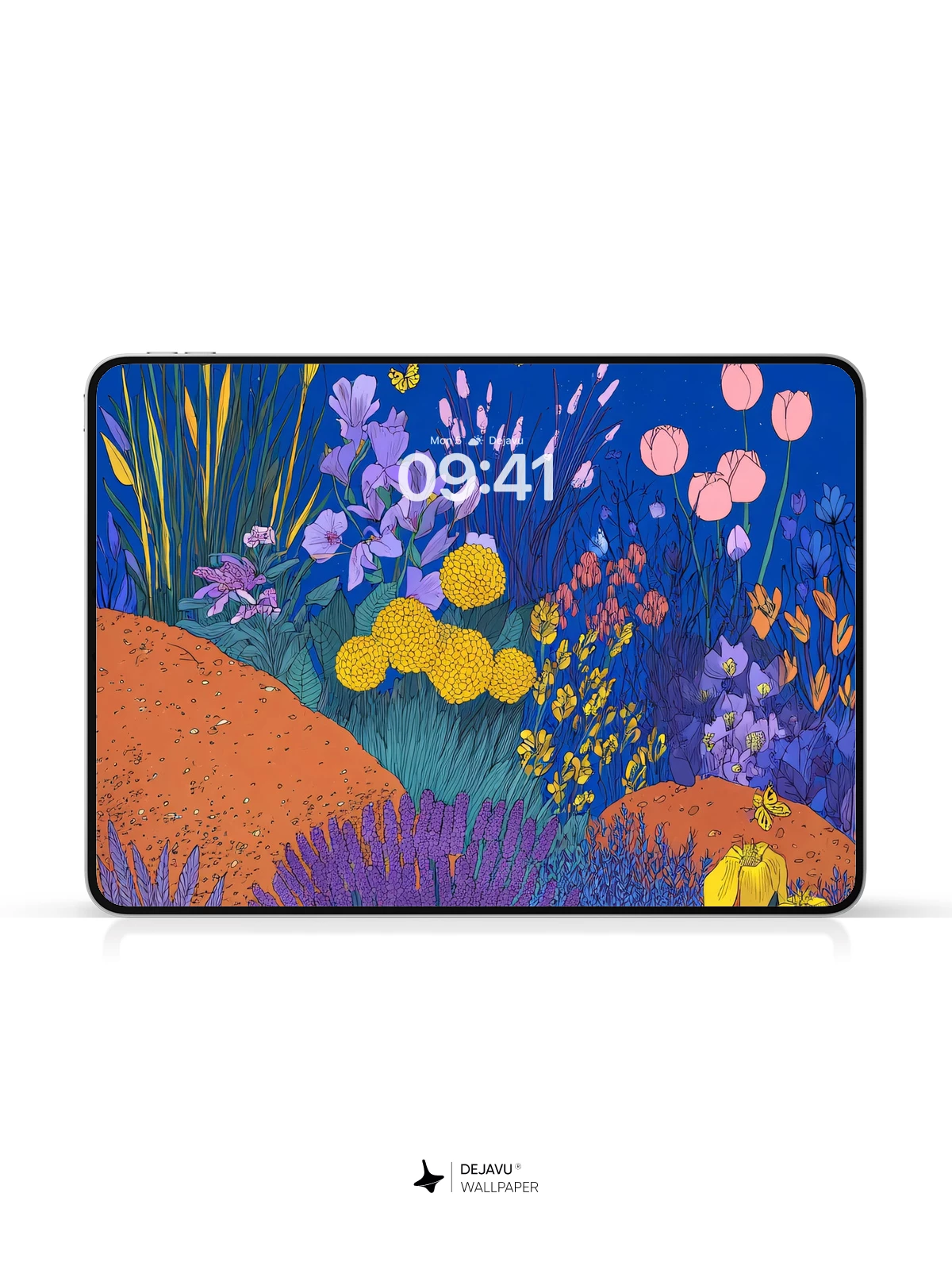 Colorful Flower Field Wallpaper 4K for Mobile Background