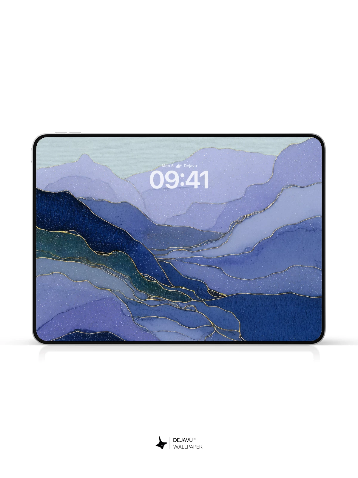 Blue Mountain Landscape Wallpaper 4K for iPhone Lock Screen