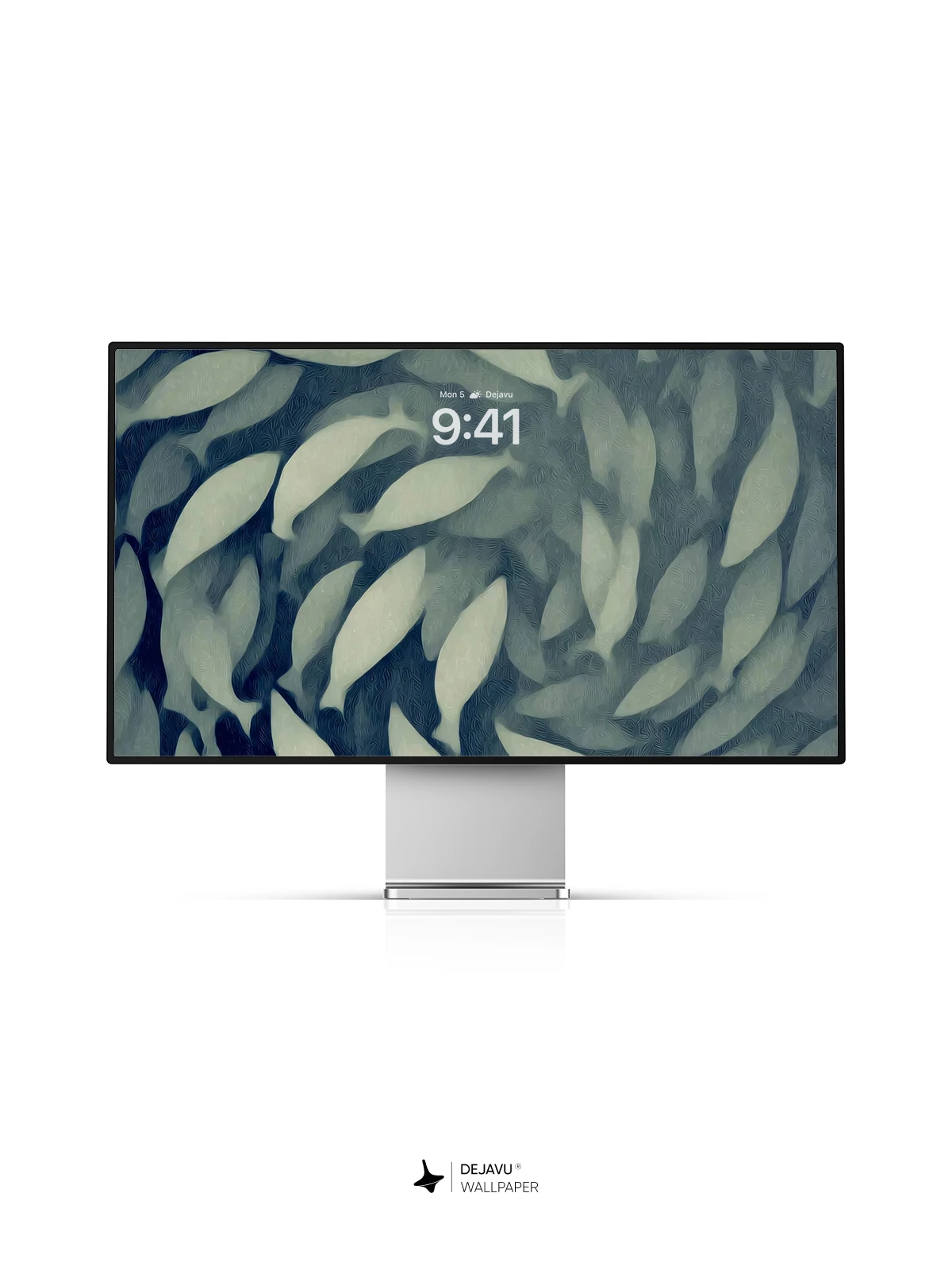Abstract Fish Pattern Wallpaper 4K for Mobile Background