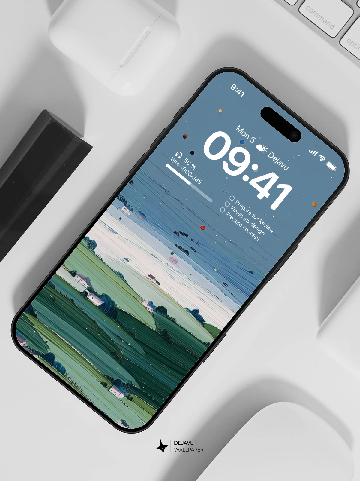 Coastal Landscape Wallpaper 4K for iPhone Lock Screen