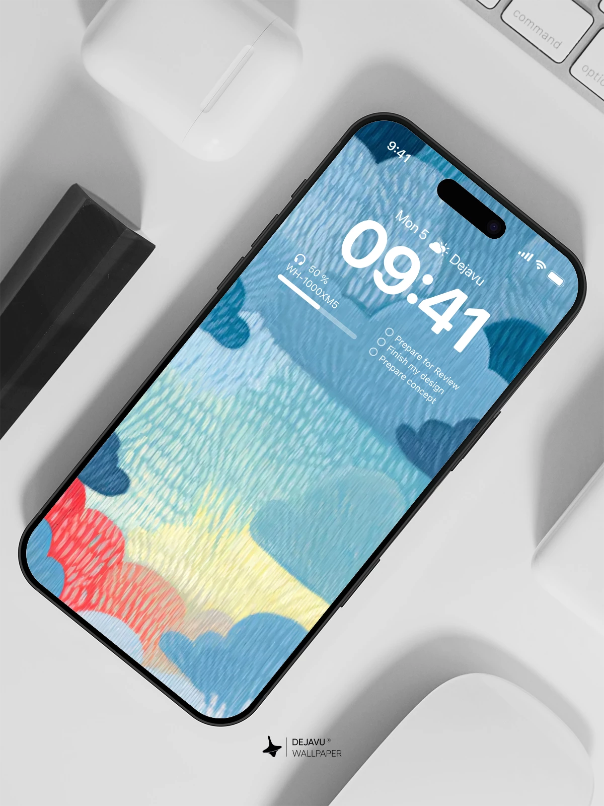 Cloudy Sky Wallpaper 4K for iPhone Lock Screen