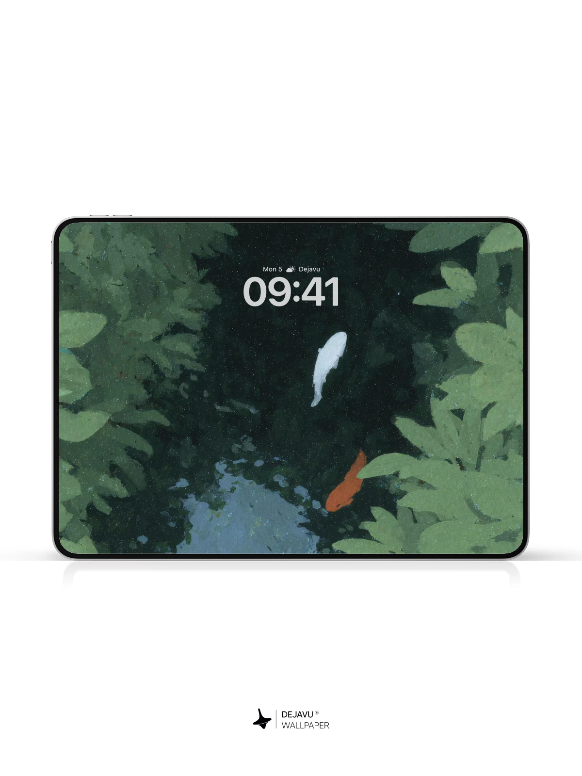 Koi Pond Wallpaper 4K for iPhone Lock Screen