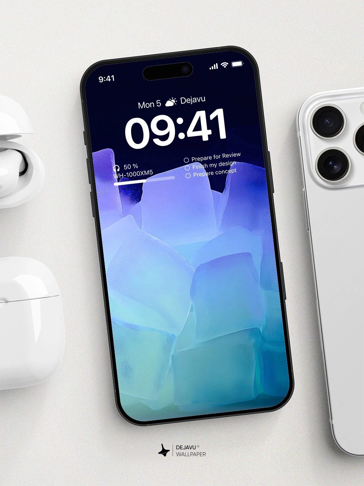 Ice Cube Wallpaper 4K for iPhone Lock Screen