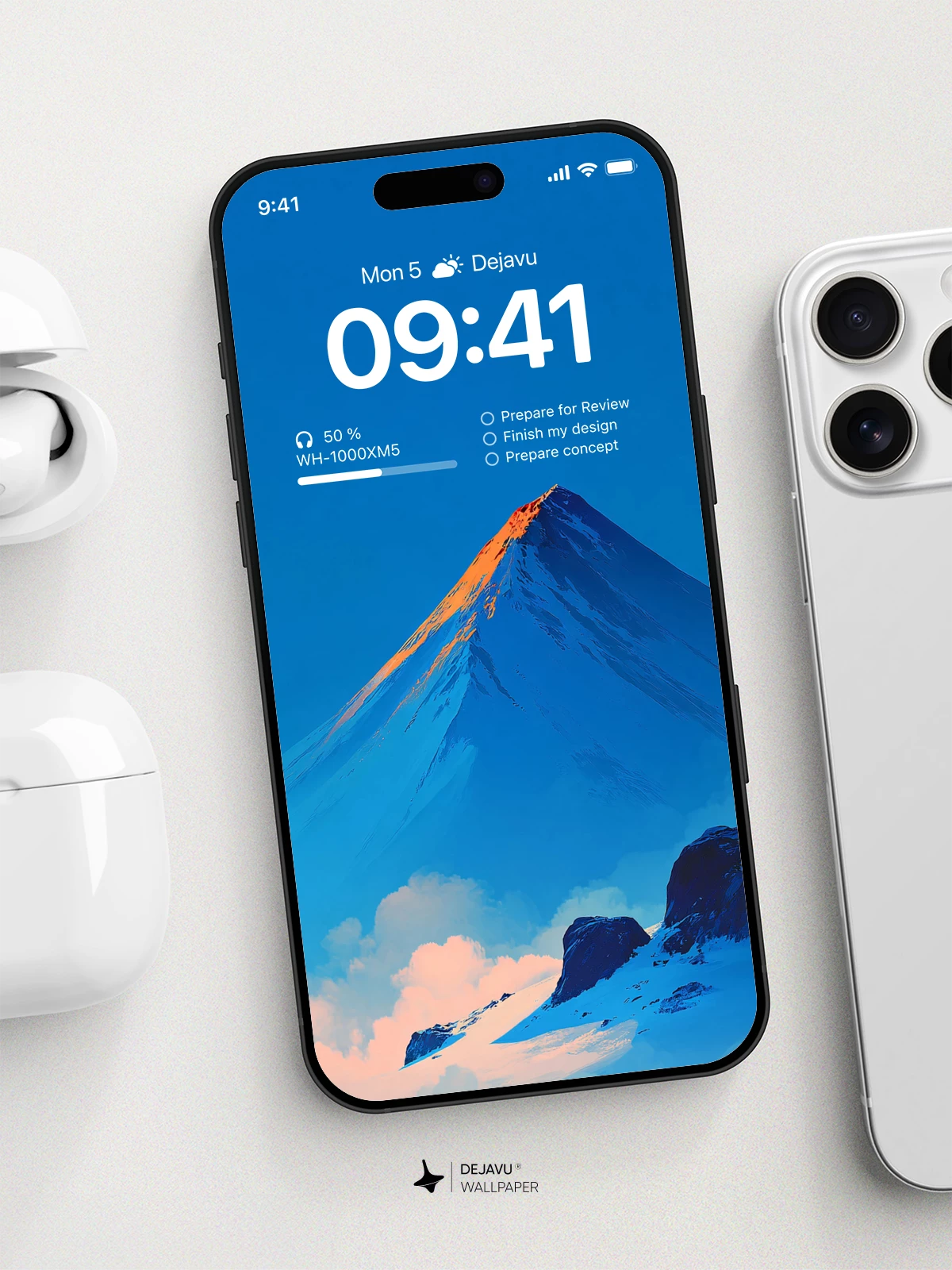 富士山日出壁纸 4K iPhone 锁屏