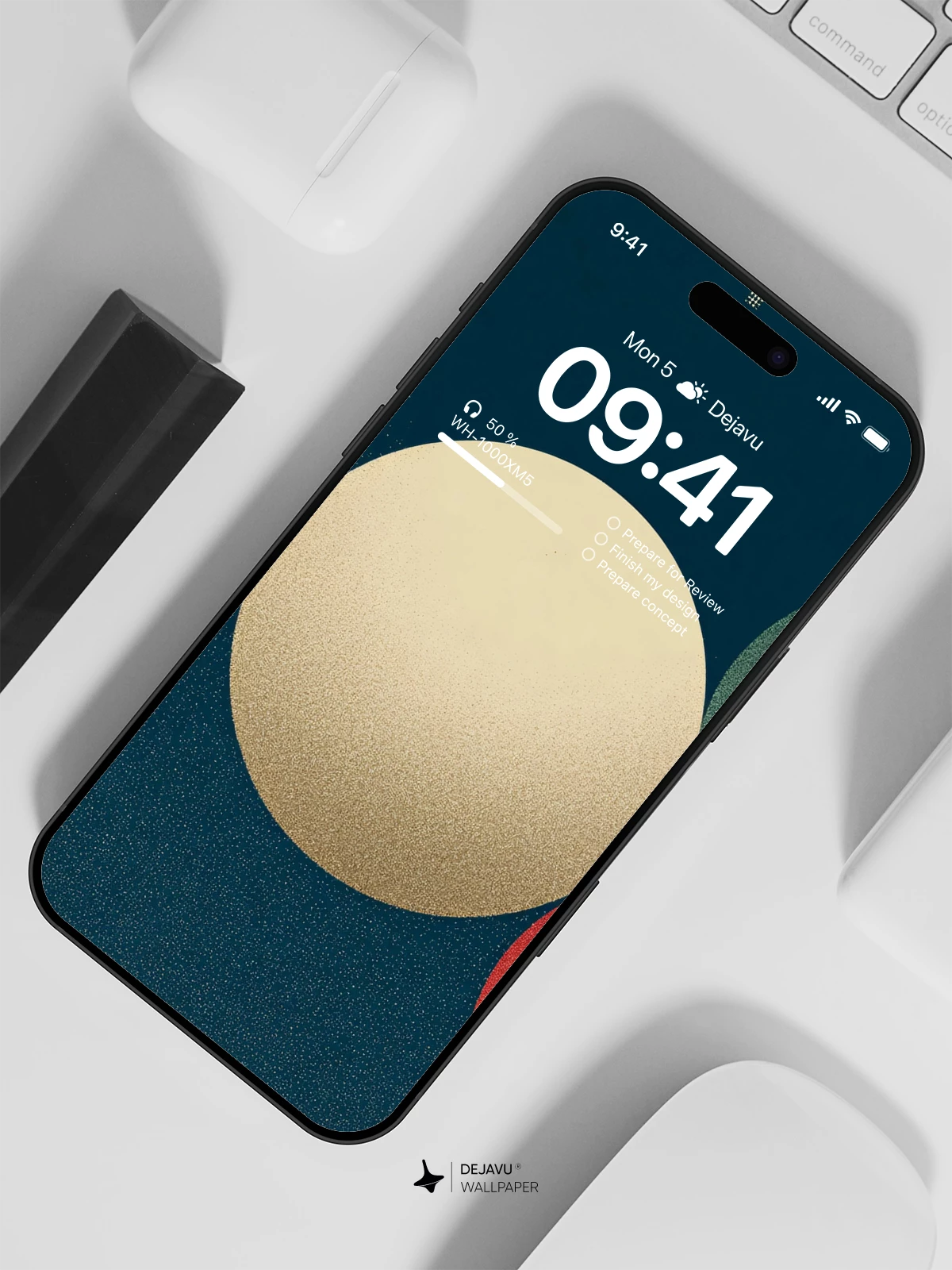 Minimalist Geometric Shapes Wallpaper 4K for iPhone Lock Screen