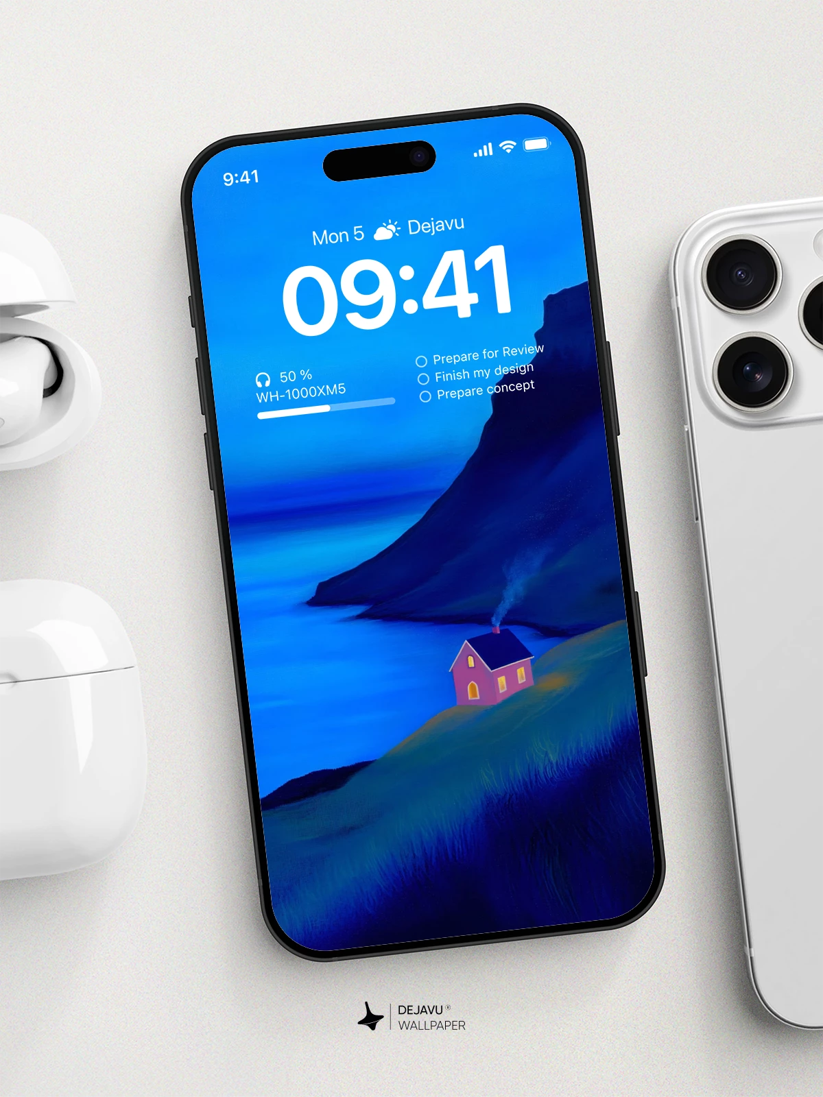 Coastal House Wallpaper 4K for iPhone Lock Screen