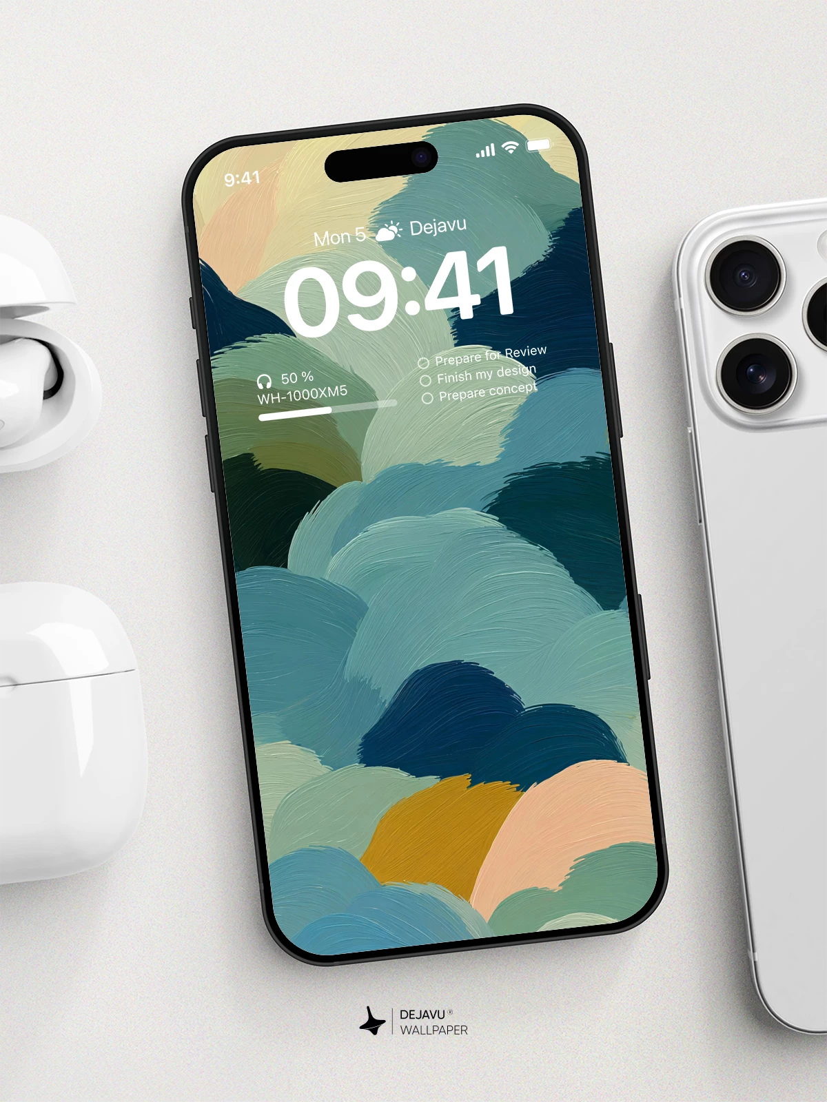 Abstract Clouds Wallpaper 4K for iPhone Lock Screen