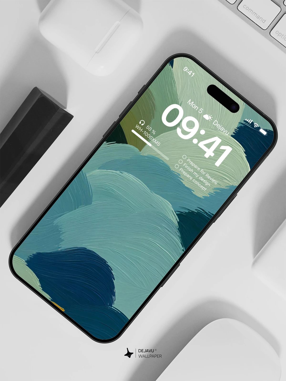Abstract Clouds Wallpaper 4K for iPhone Lock Screen