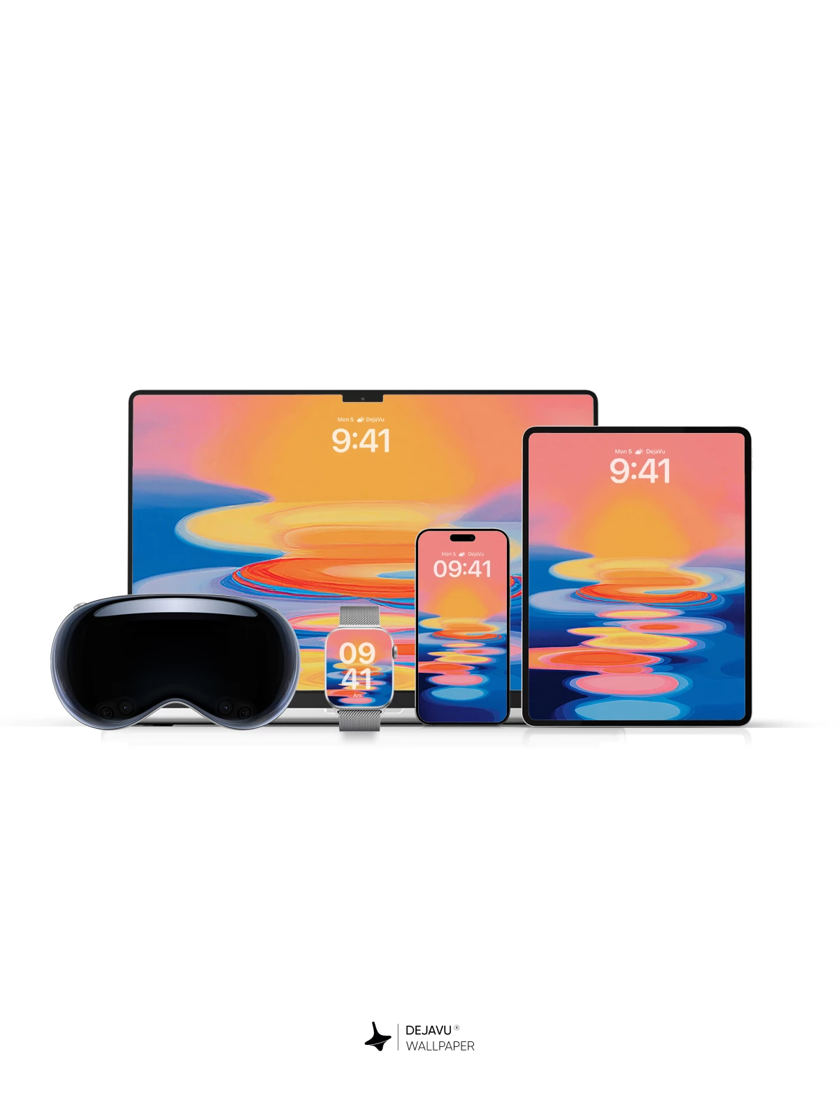 Sunset Reflections Wallpaper 4K for iPhone Lock Screen