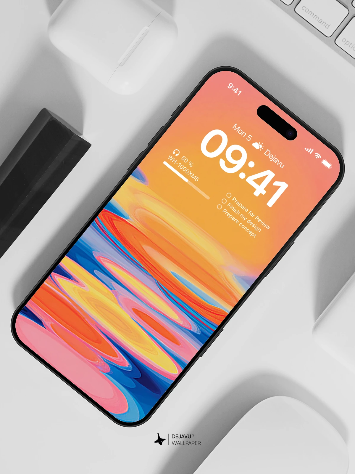 Sunset Reflections Wallpaper 4K for iPhone Lock Screen