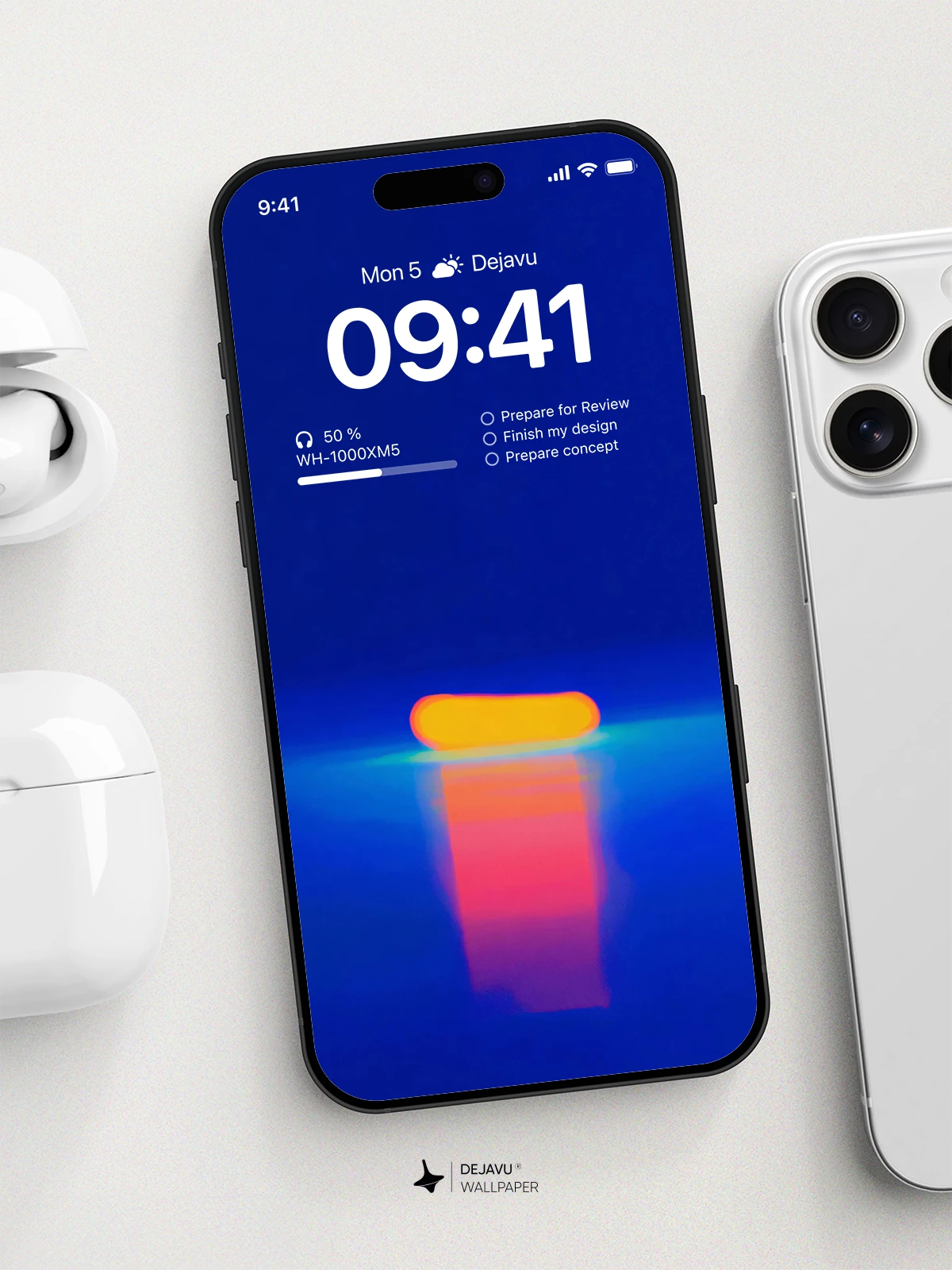 Thermal Object Wallpaper 4K for iPhone Lock Screen