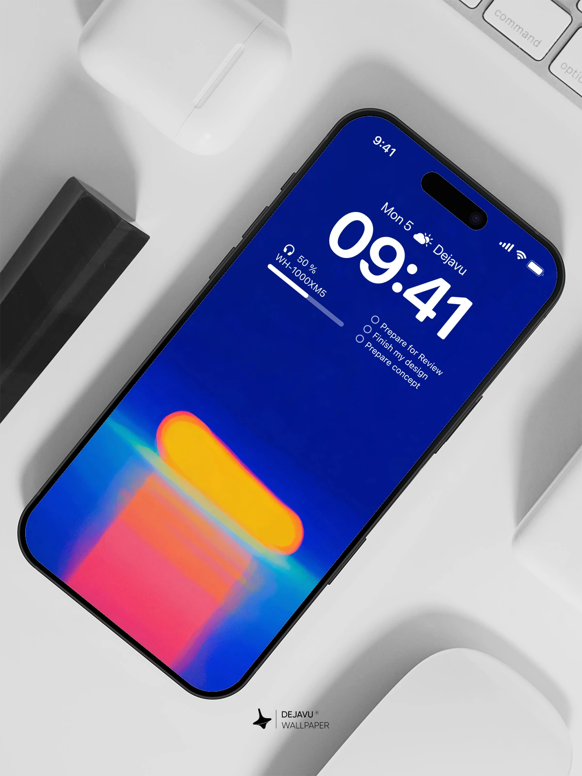 Thermal Object Wallpaper 4K for iPhone Lock Screen