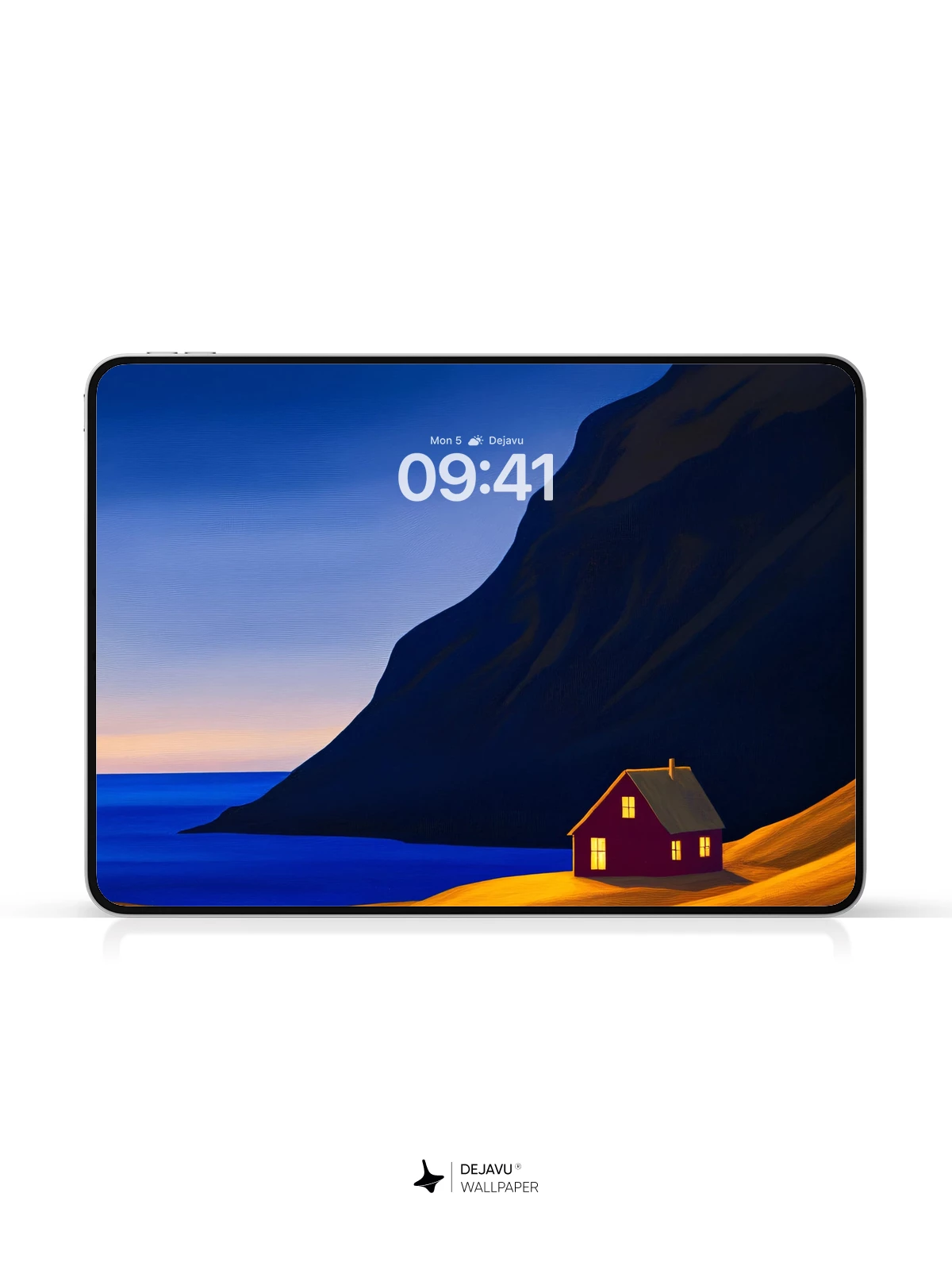 Mountain Cabin Wallpaper 4K for iPhone Lock Screen