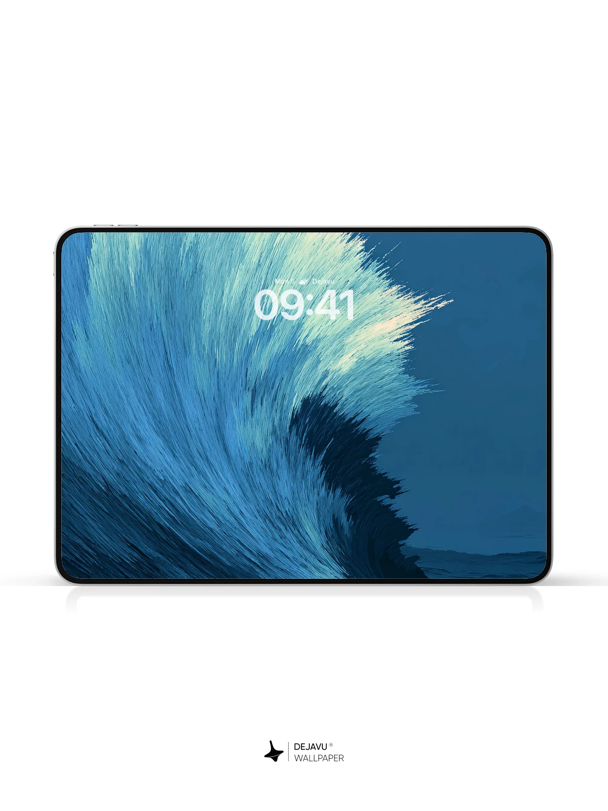 Blue Wave Wallpaper 4K for Mobile Background