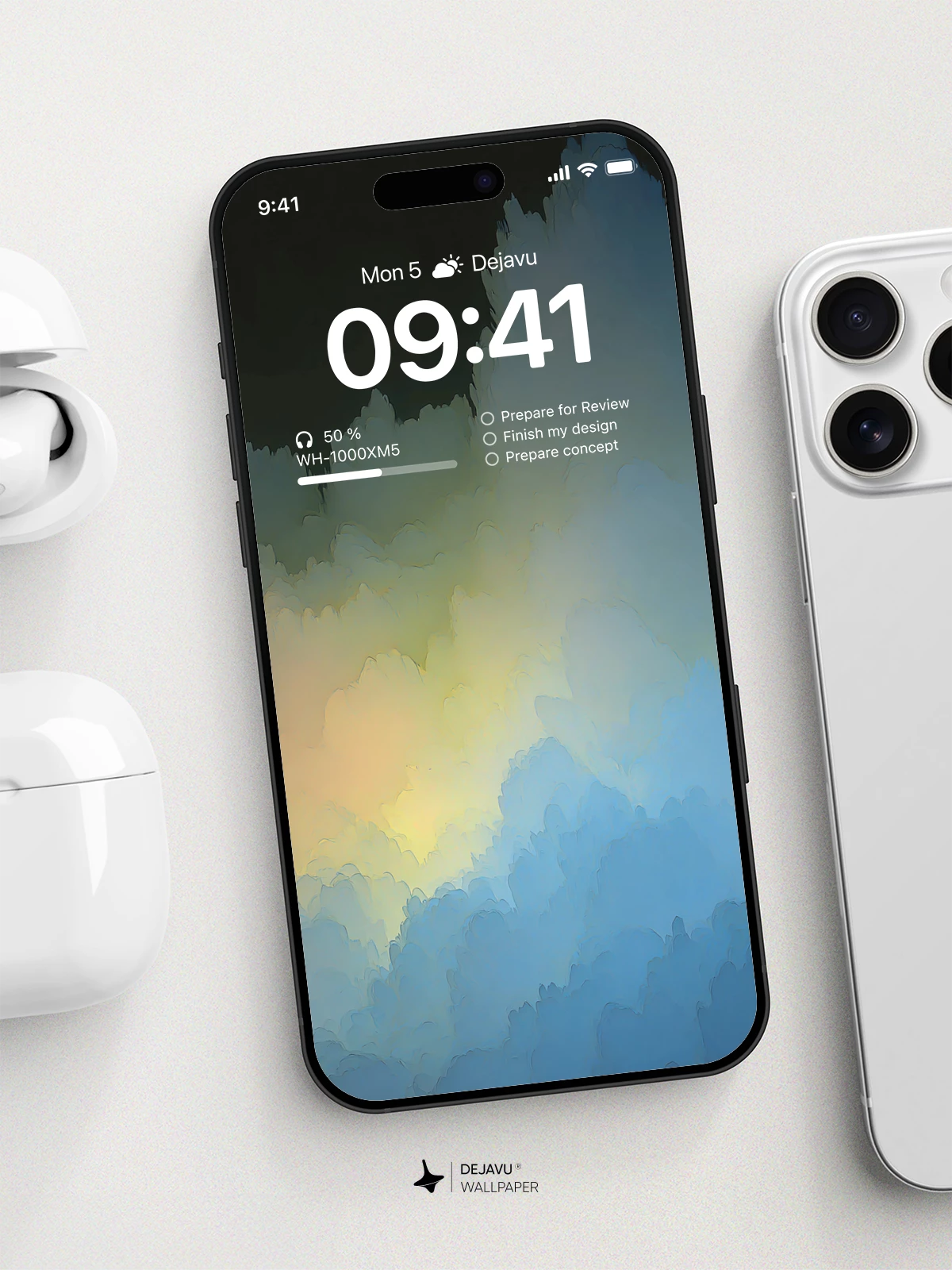 Abstract Cloud Wallpaper 4K for iPhone Lock Screen