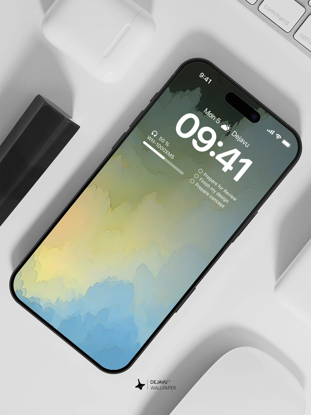 Abstract Cloud Wallpaper 4K for iPhone Lock Screen
