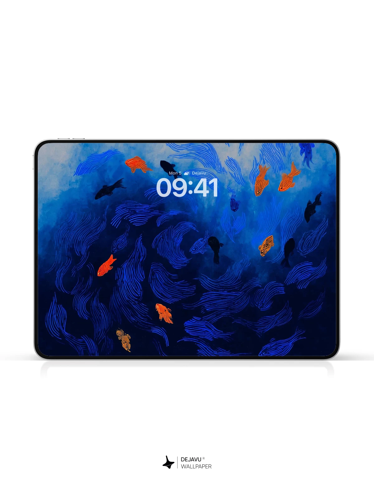 Colorful Fish School Wallpaper 4K for Mobile Background