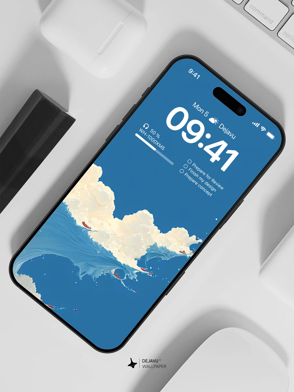 Cloud Wave Wallpaper 4K for Mobile Background