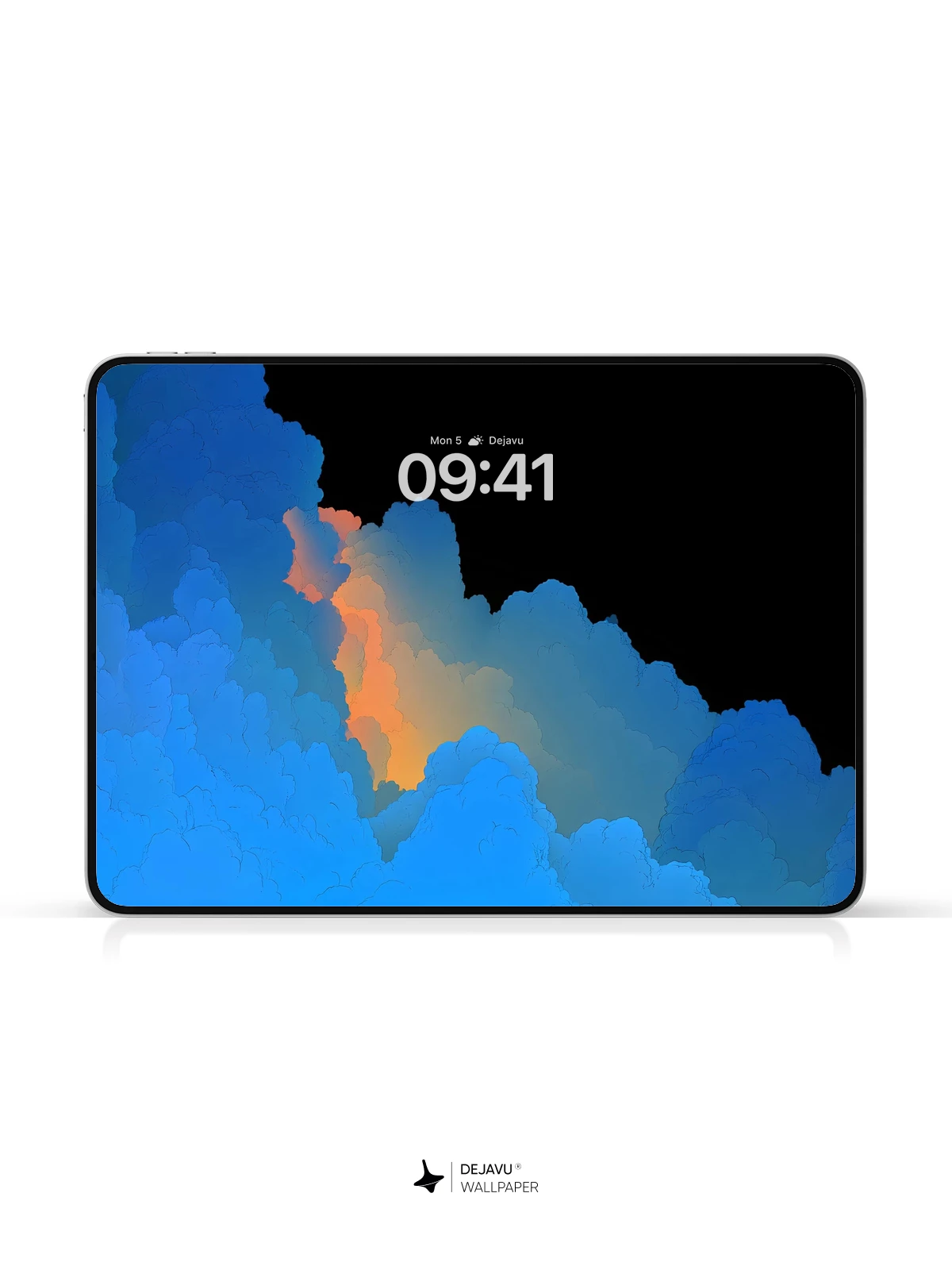 Abstract Cloud Wallpaper 4K for iPhone Lock Screen