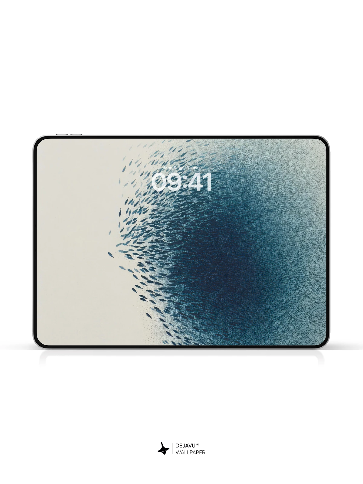Abstract Fish Swarm Wallpaper 4K for iPhone Lock Screen