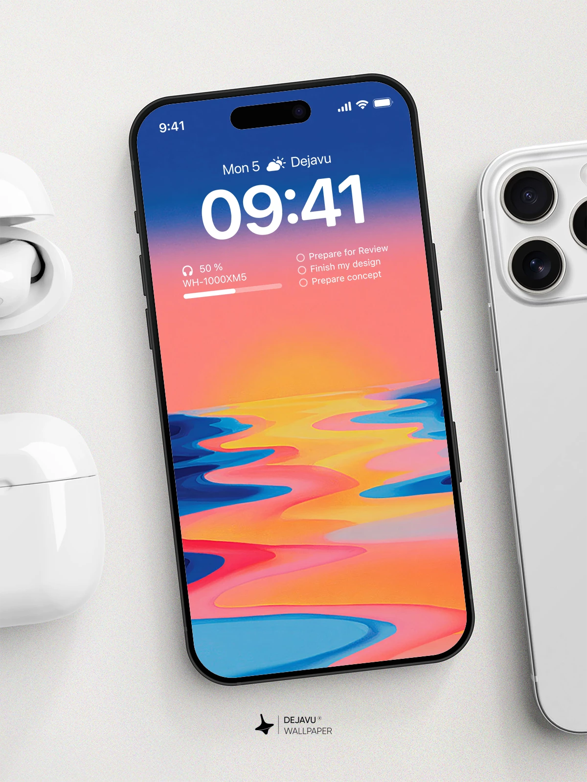 Colorful Abstract Wallpaper 4K for iPhone Lock Screen