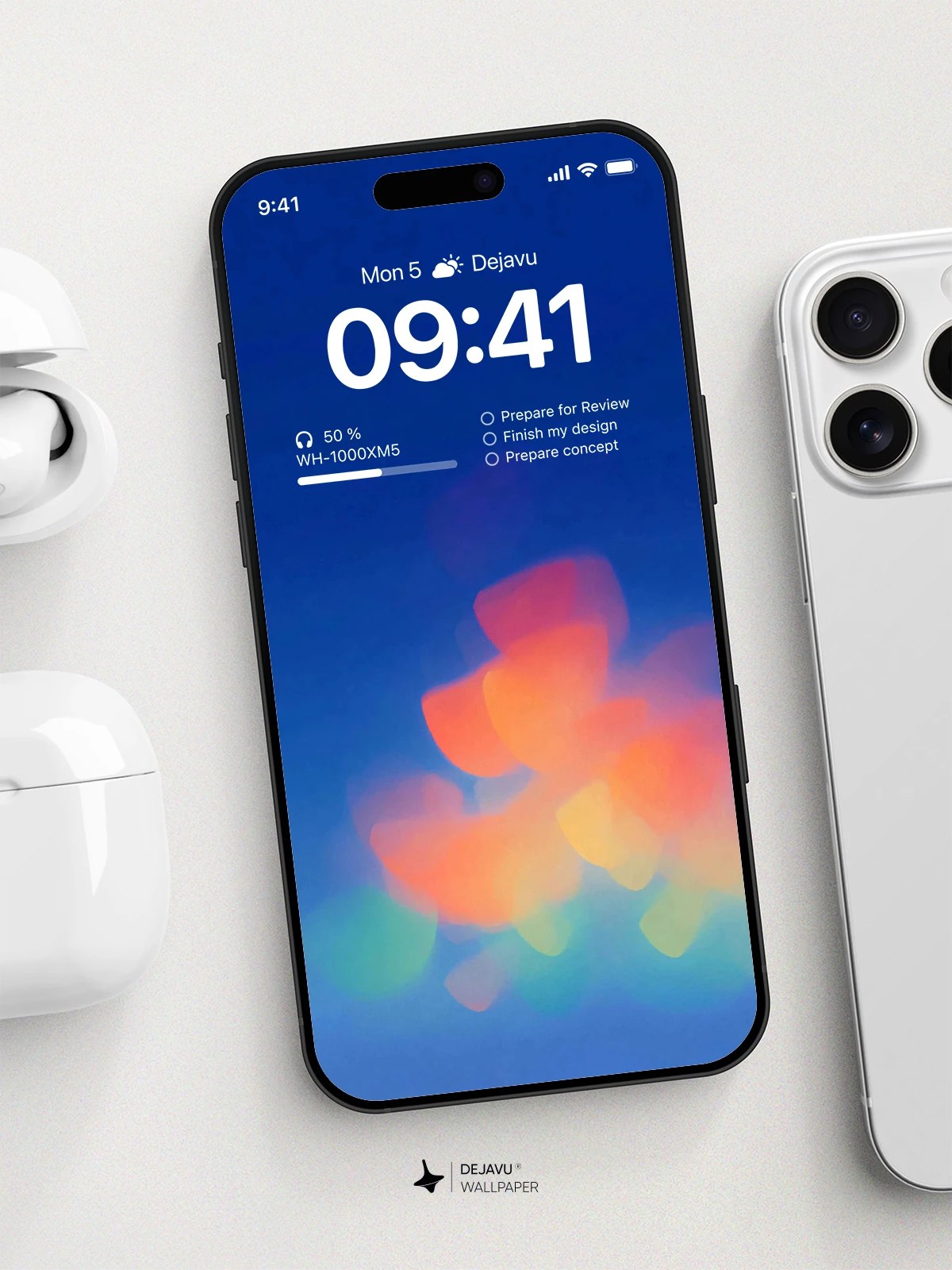 Colorful Abstract Wallpaper 4K for iPhone Lock Screen