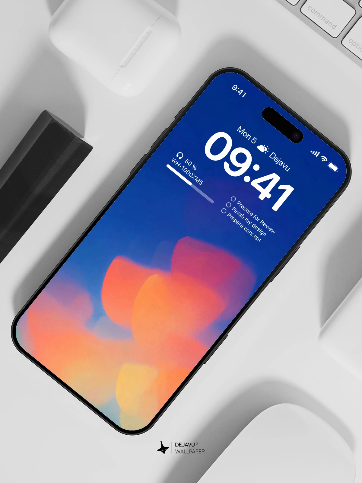 Colorful Abstract Wallpaper 4K for iPhone Lock Screen