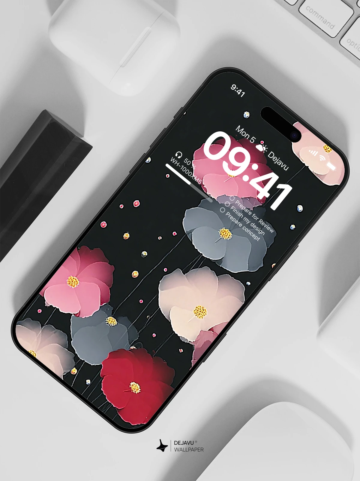 Floral Wallpaper 4K for iPhone Lock Screen