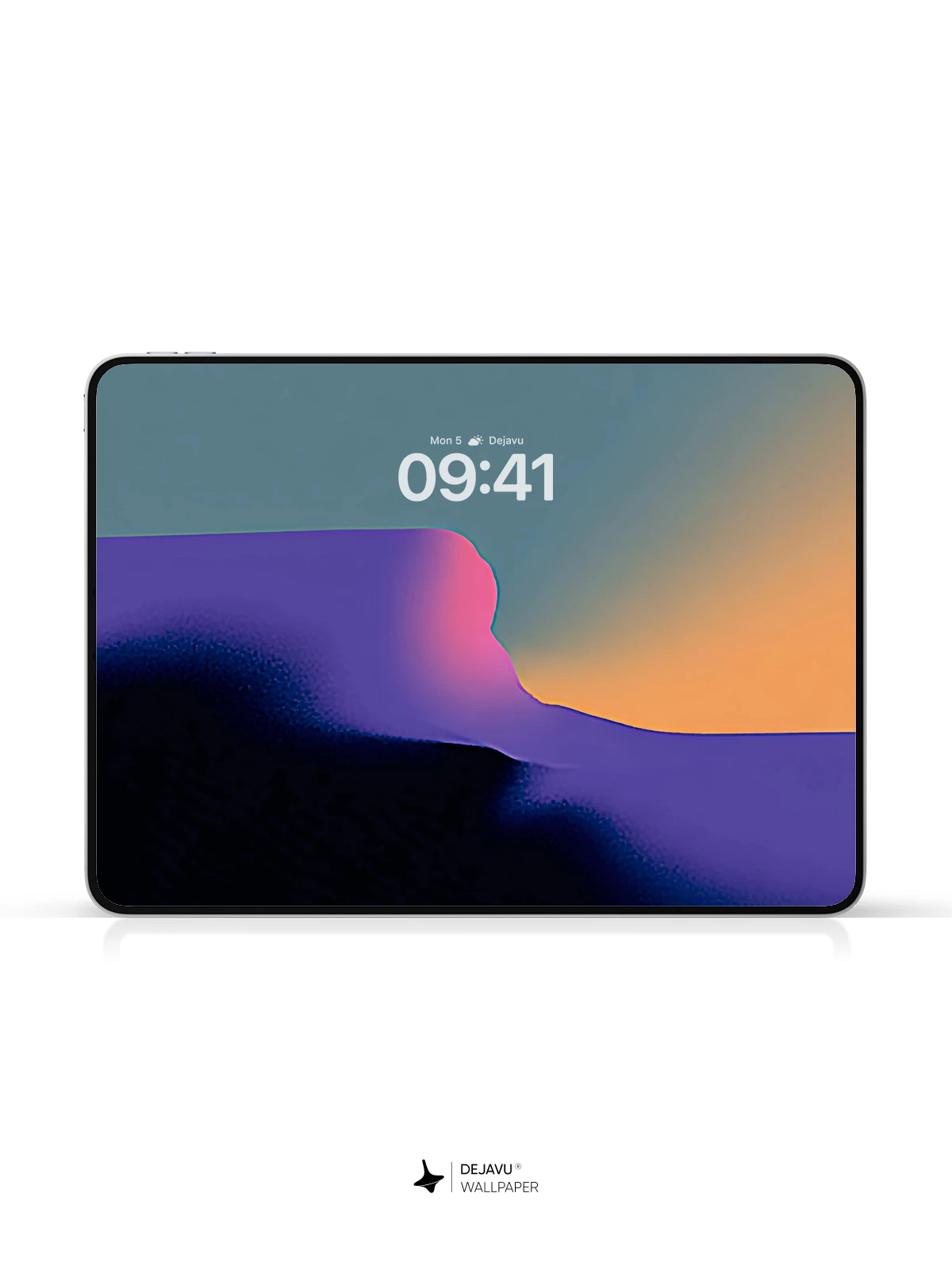 Minimalist Sunset Gradient Wallpaper 4K for iPhone Lock Screen