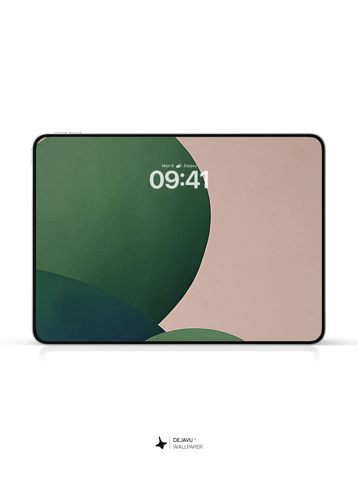 Abstract Green Shapes Wallpaper 4K for iPhone Lock Screen