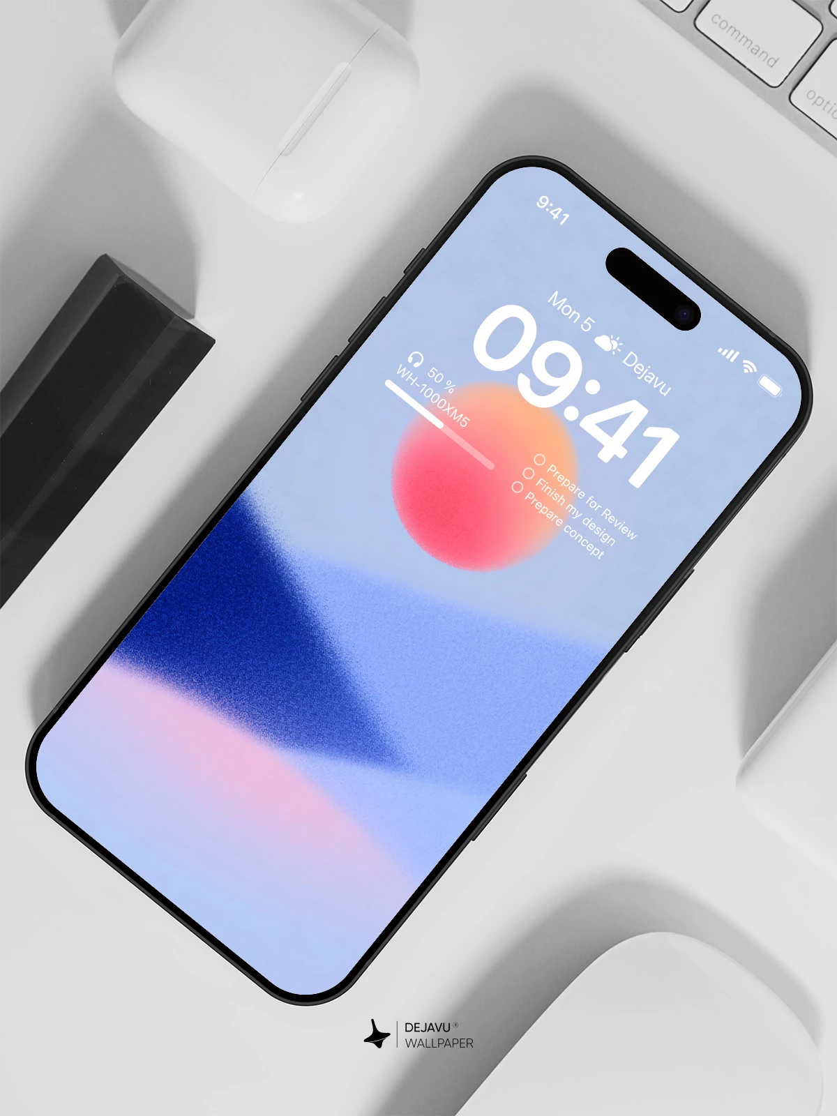 Sunset Horizon Wallpaper 4K for iPhone Lock Screen