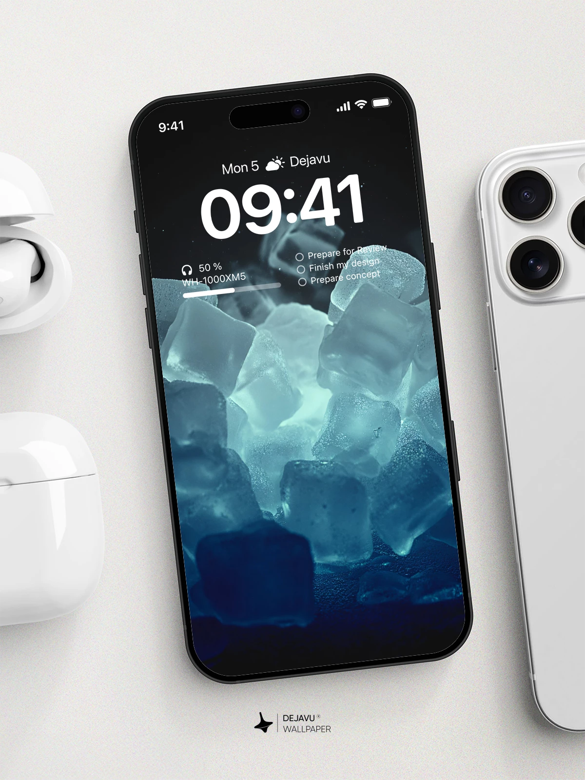Ice Cube Wallpaper 4K for iPhone Lock Screen