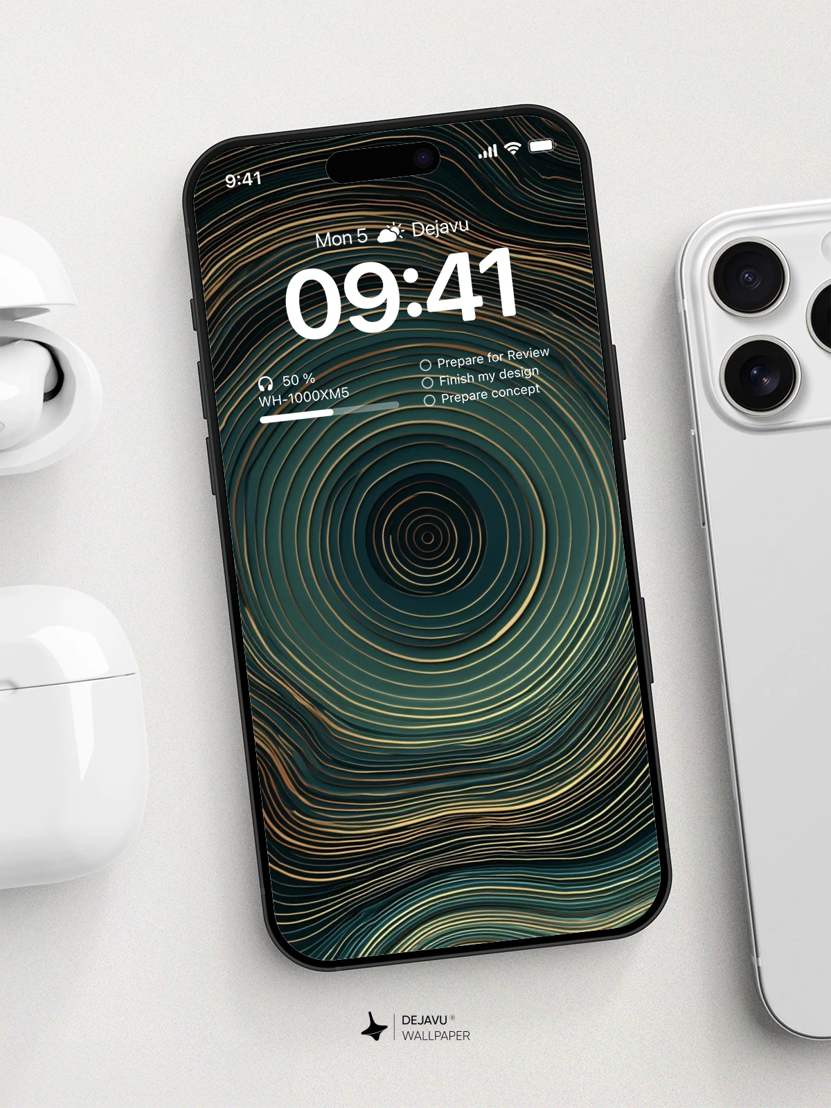 Abstract Spiral Wallpaper 4K for iPhone Lock Screen