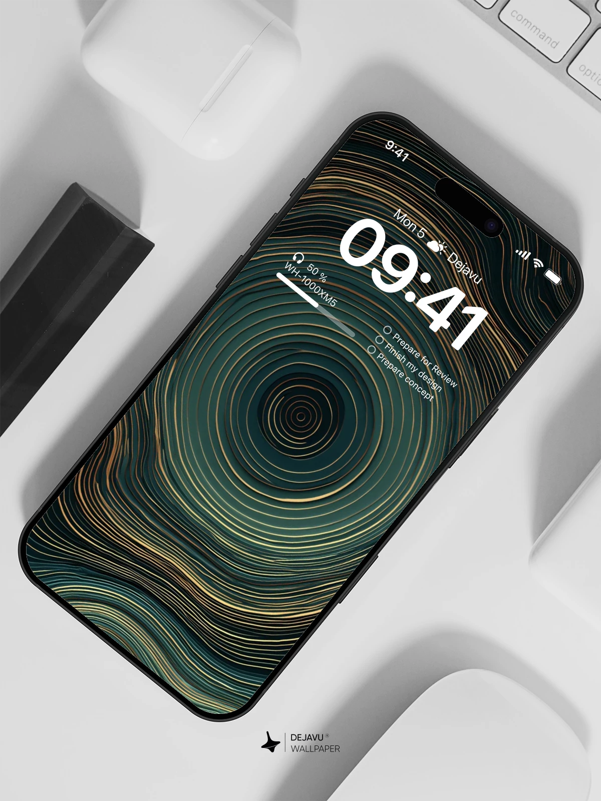 Abstract Spiral Wallpaper 4K for iPhone Lock Screen